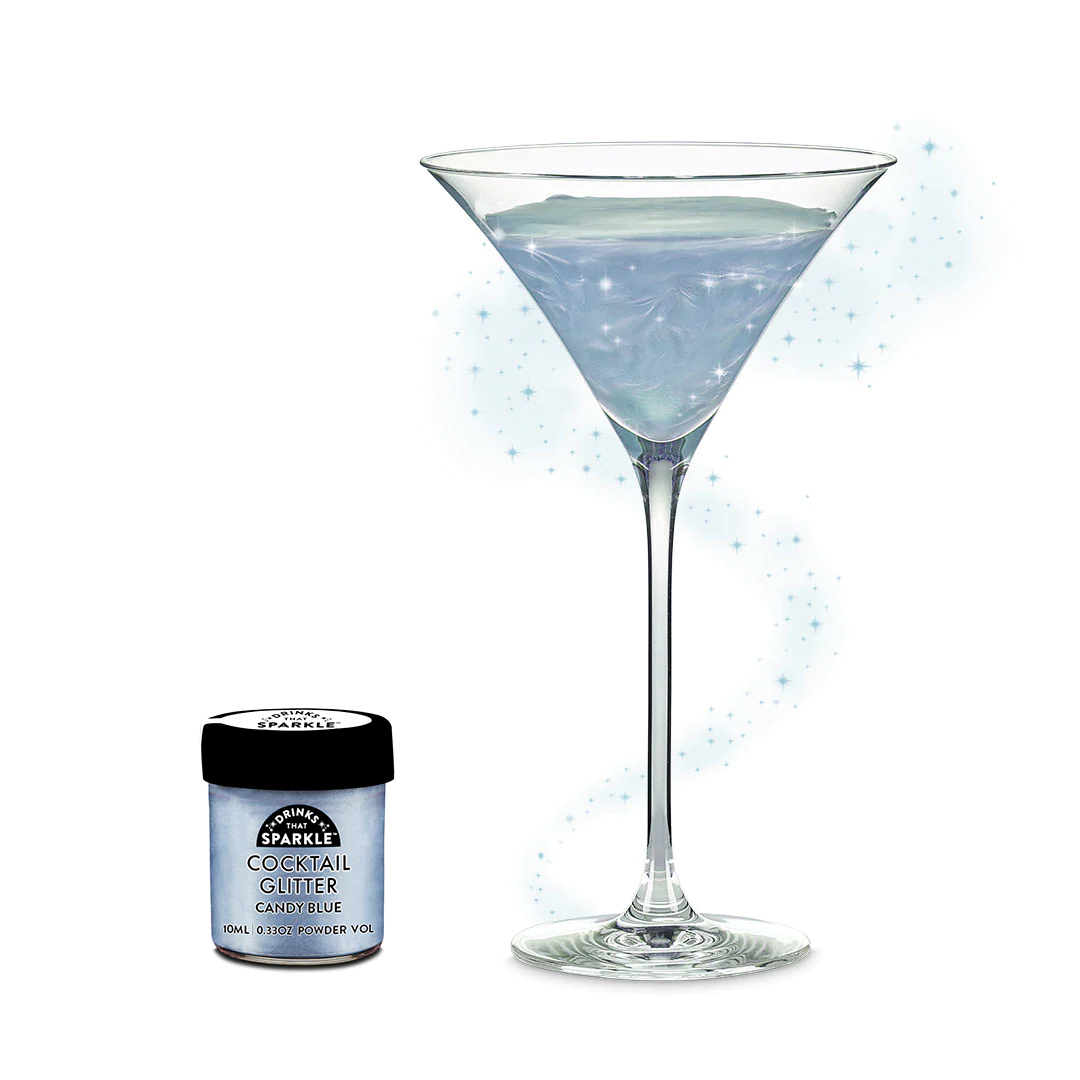 Candy Blue Cocktail Glitter (10ml / 15 Drinks) Easy Tiger