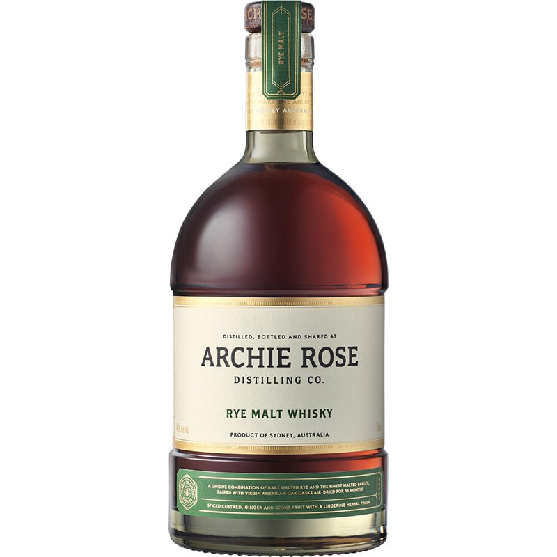 Archie Rose Rye Malt Whisky 700ml – Easy Tiger
