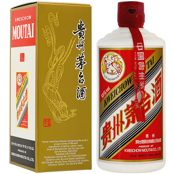 Kweichow Moutai Flying Fairy Baijiu 飞天茅台 500ml – Easy Tiger