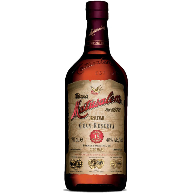 Matusalem Gran Reserva 15YO Rum 700ml – Easy Tiger